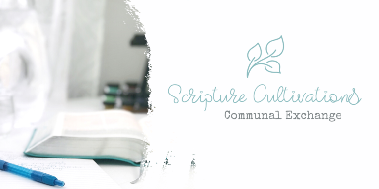 Scripture Cultivations | Communal Exchange
