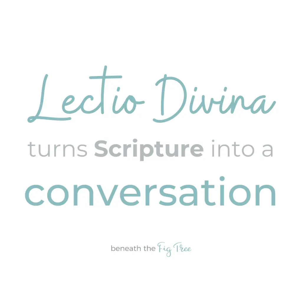 Lectio Divina conversation