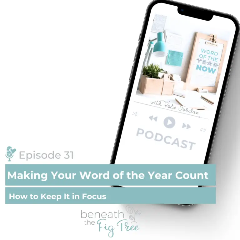 Making Your Word of the Year Count: How to Keep It in Focus